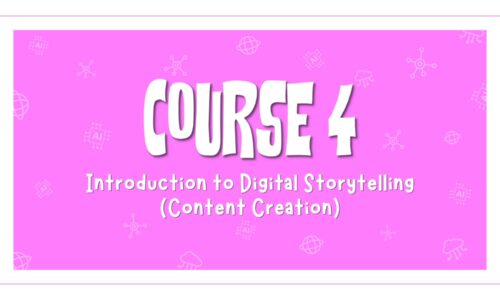 Introduction to Digital Storytelling (Content Creation and Podcasts)