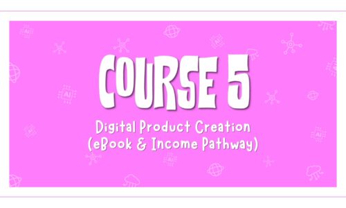 Digital Product Creation (eBook & Income Pathway)